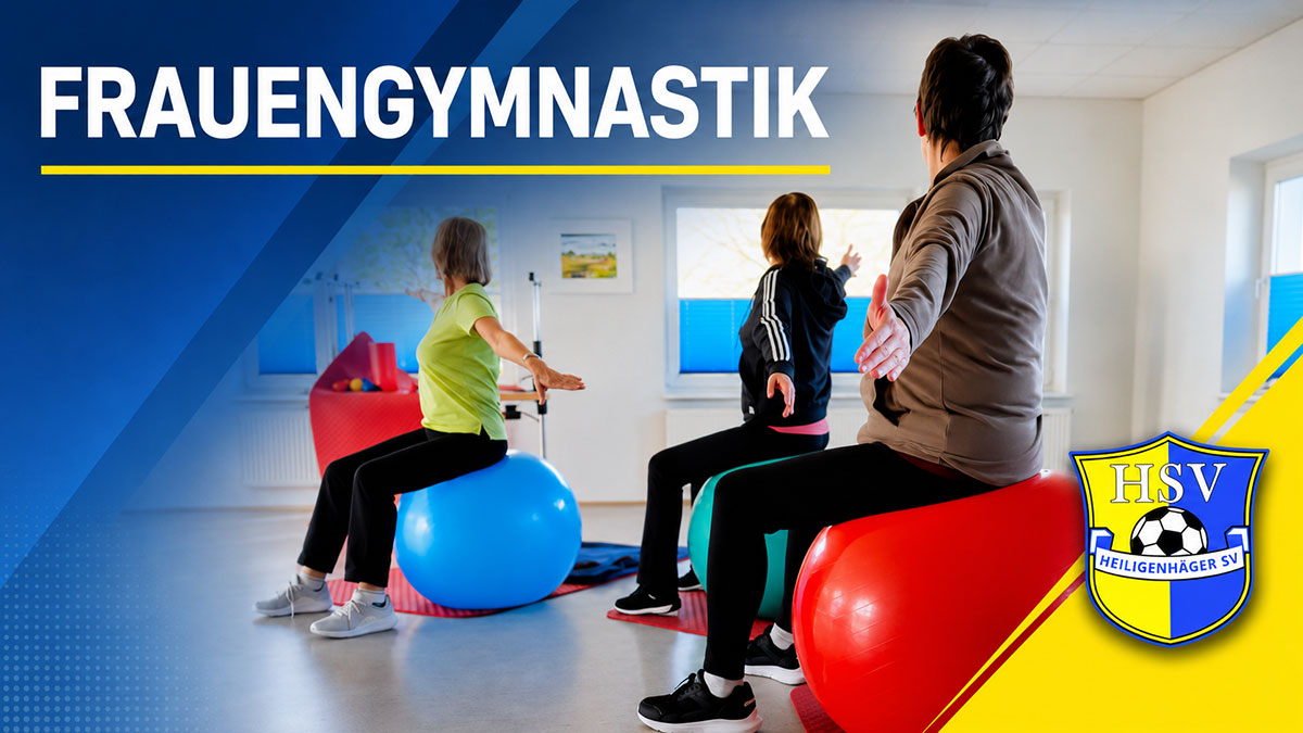 Frauengymnastik beim Heiligenh&auml;ger SV