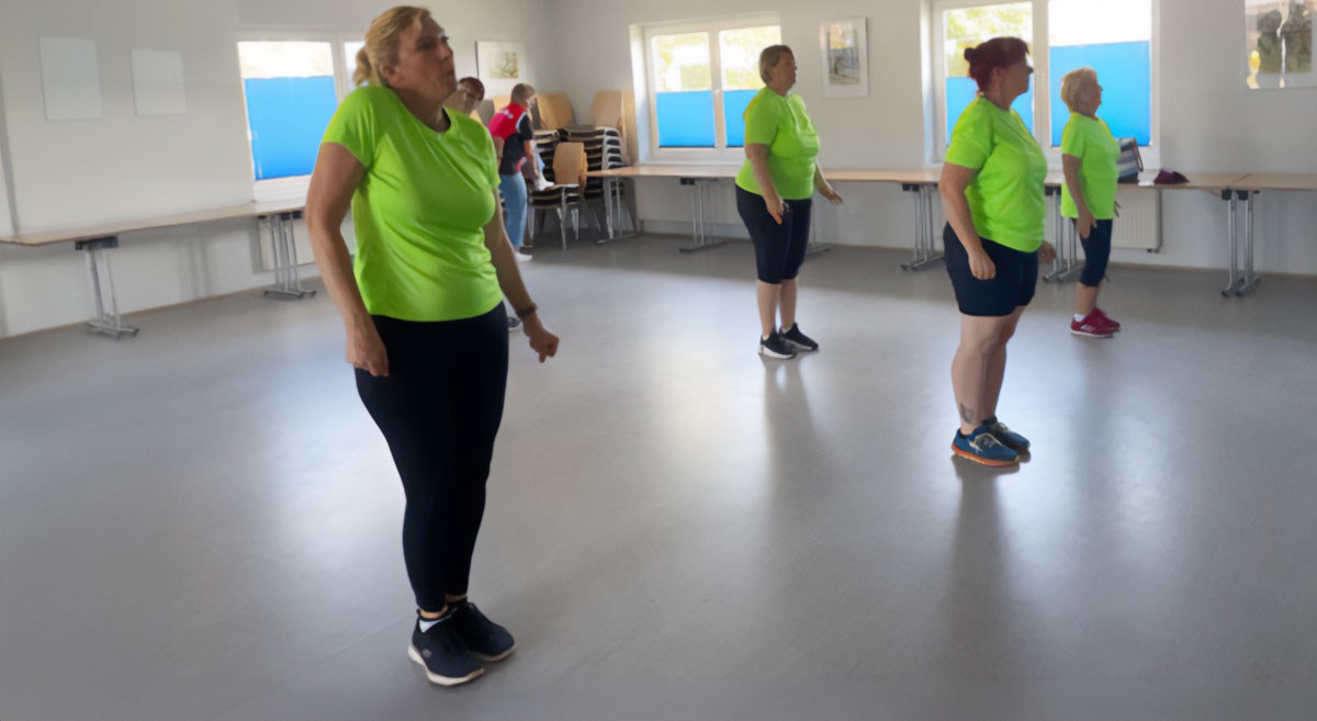 Training der Dance Crew beim Heiligenhäger SV