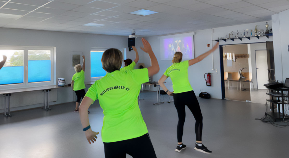 Training der Dance Crew beim Heiligenhäger SV