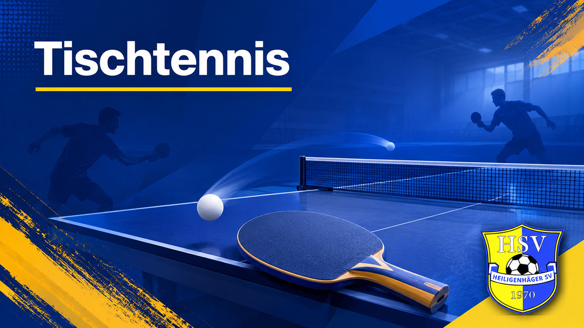 Tischtennis beim Heiligenh&auml;ger SV